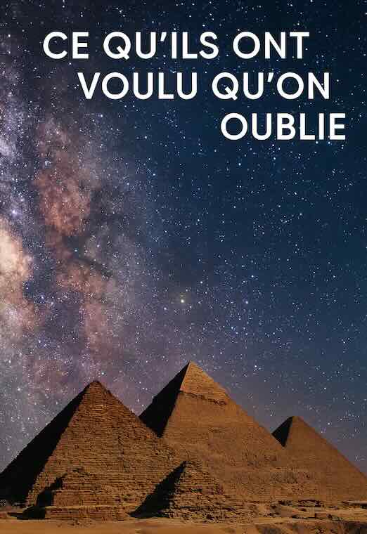 CE QU'ILS ONT VOULU QU'ON OUBLIE
