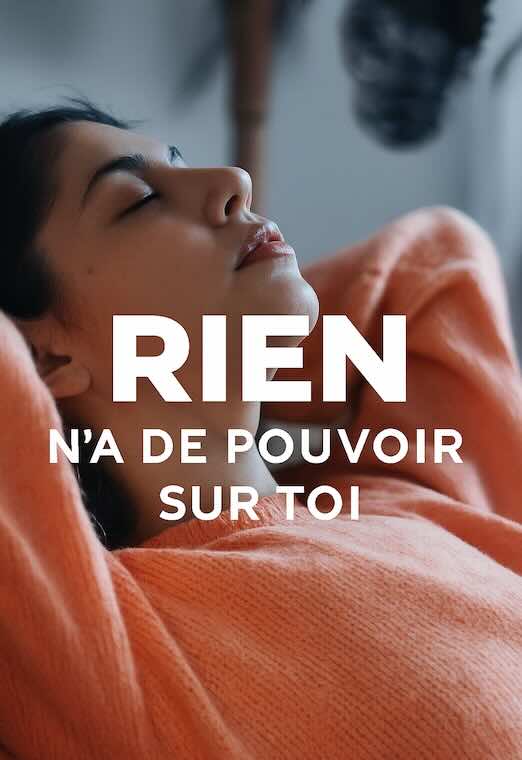 RIEN N'A DE POUVOIR SUR TOI